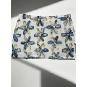 Women's printed skirt, A-line skirt, fashionable casual A-line skirt, suitable for daily outdoor wear, women's underwear in spring and autumnRAIMENTRY