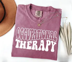 Comfort Colors Occupational Therapy Shirt, Occupational Therapist Gift, OT Teacher Appreciation, Special Education Shirt, Autism Awareness - AL