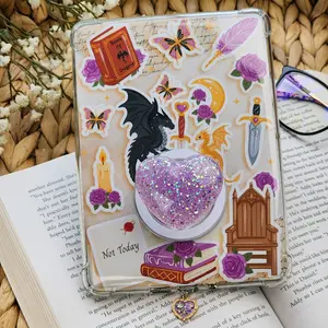 3-Piece Kindle Accessory Set for Clear Case - Book of Dragons