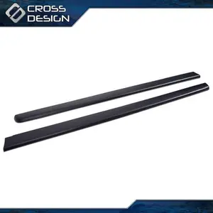 CROSSDESIGN Fit For 99-07 Chevy Silverado GMC Sierra Extended Cab Slip On Rocker Panels