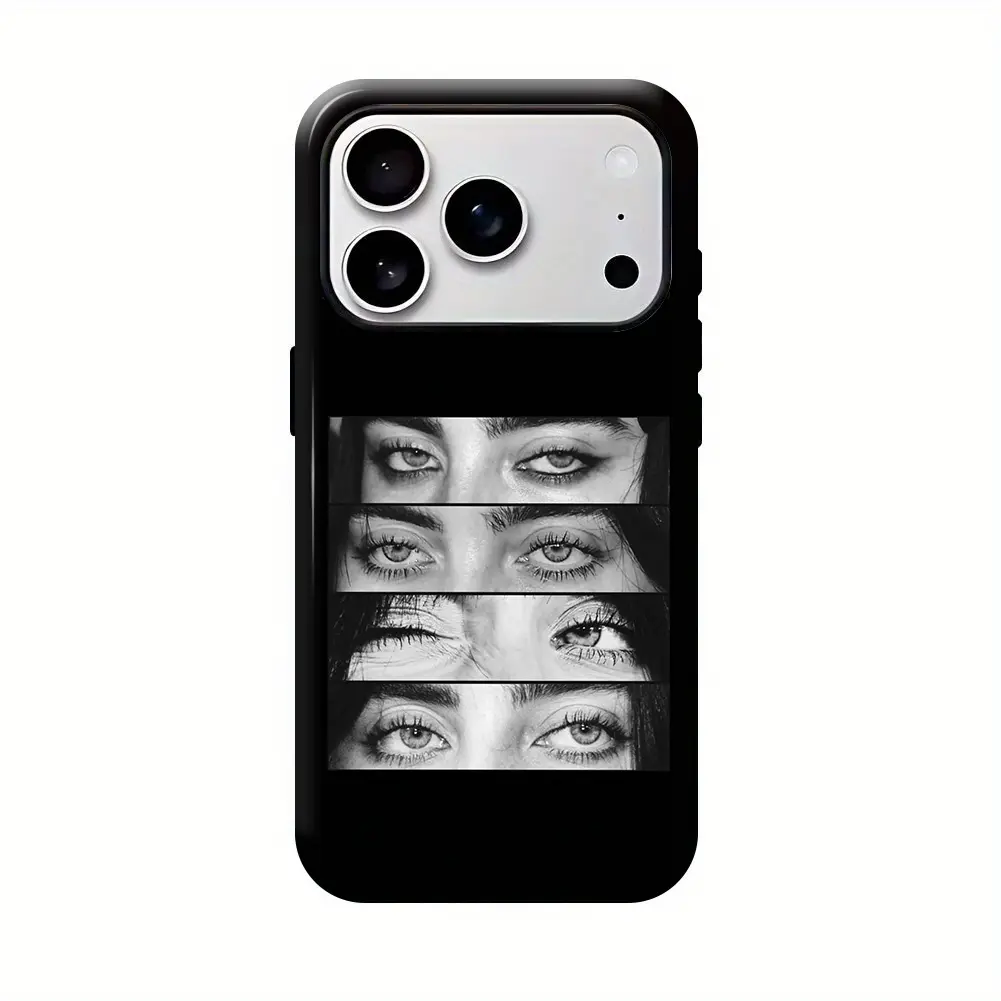 Billie Show Your Love for Eilish Compatible with iPhone 11/12/13/14/15/16/17 (Pro Max/Plus) - Perfect for Fans on Every Occasion