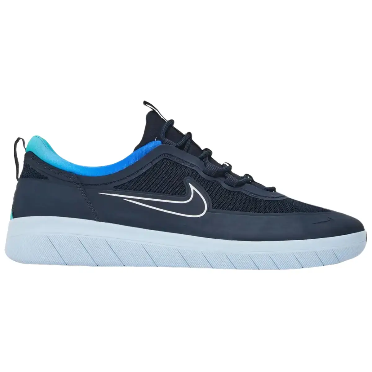 Nike SB Nyjah Free 2 Dark Obsidian Hyper Jade Men's Fashion Shoes New