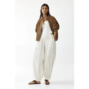 H&M Cotton balloon trousers