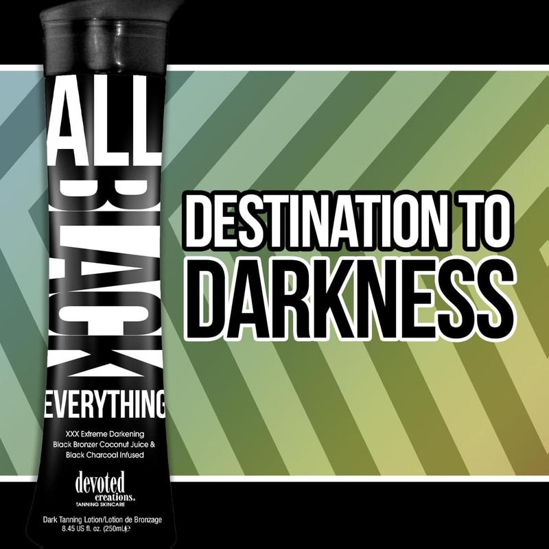 Devoted Creations All Black Everything - Extreme Darkening Black Bronzer Dark Tanning Lotion