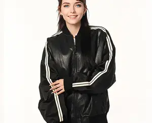 AeroStripe Dynamics: MotionFlex Performance Jacket（Black)