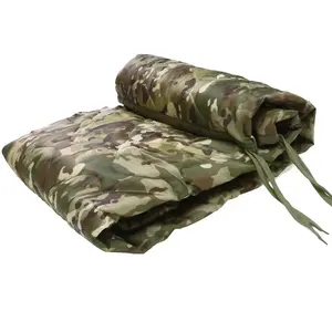 Outdoor Waterproof Sleeping Blanket, Puffy, Packable Lightweight and Warm Camping Blanket, Comfortable Camping Mat for Cold Weather, Perfect Outdoor Blanket for Backpacking, Hiking, Traveling, Christmas Gift,  Inflatable Bed