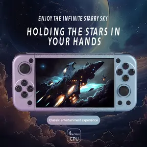 G50v Psp 5-Inch 64GB Retro Portable Handheld Console, 2500mah Arcade Version, Compatible with Psp/ps1 TV Game Controller, Boy Gift, Handheld Gaming Console