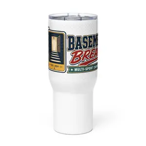 Basement Breaks Big Hoss Travel Mug With Handle