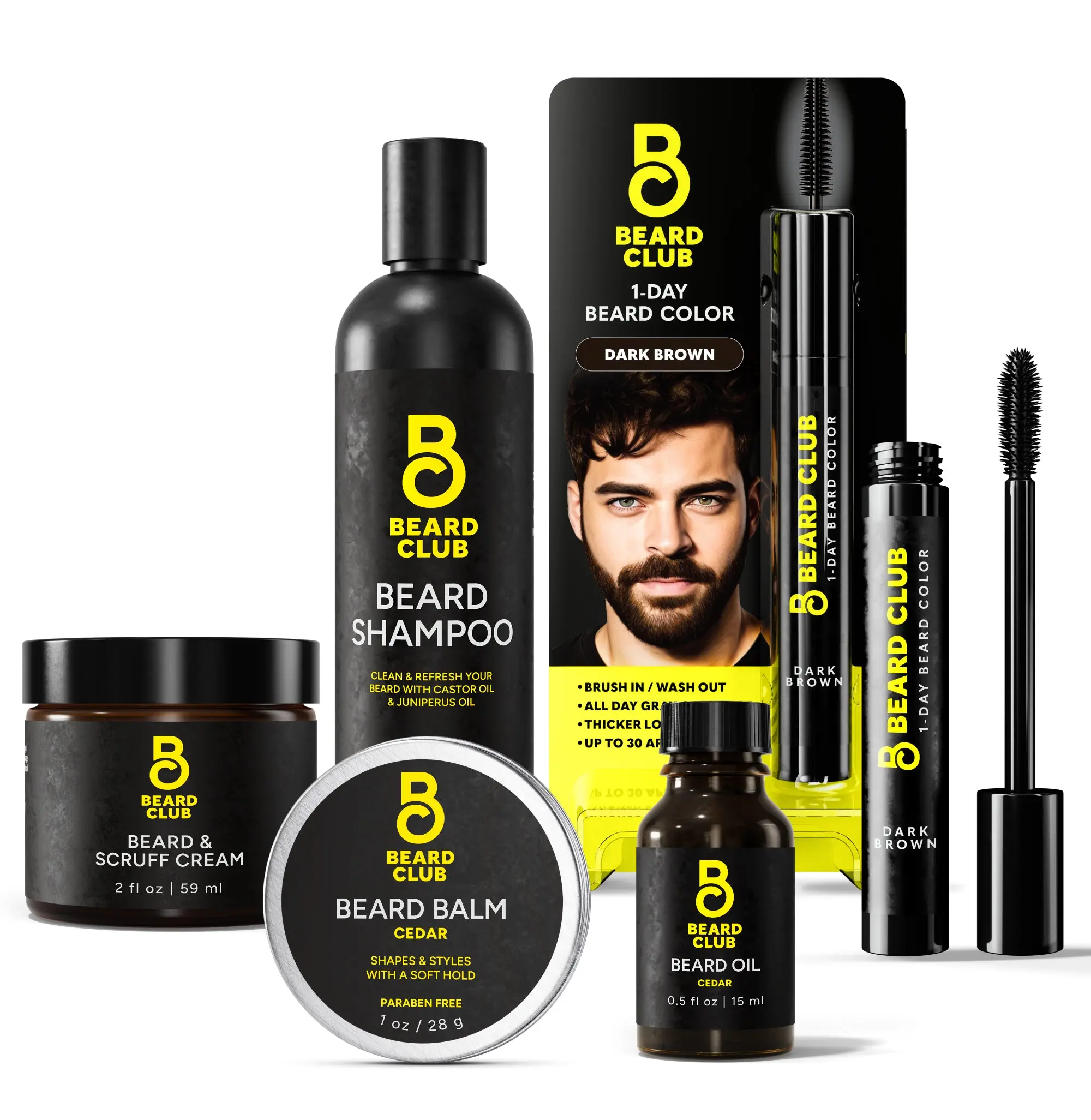 Ultimate Beard Color Kit: Dark Brown