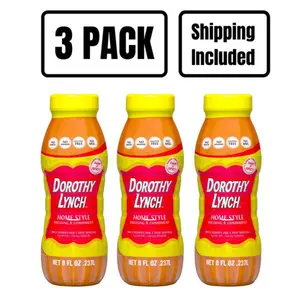 Homestyle Dorothy Lynch Salad Dressing | Pack of 3 | 8 oz | Gluten Free