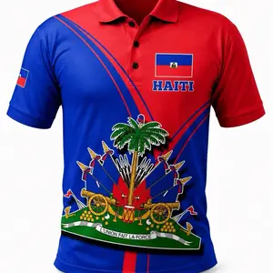 Men's Haitian Classic Casual Short-Sleeve Polo Shirt