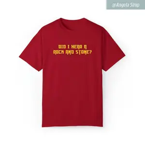 Deep Rock Galactic t-shirt, Rock and stone, DRG, Classic Fashion, Timeless Design for All, Full Color Range, Find Your Perfect Shade