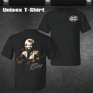 Vintage Keith Whitley Country Music 80s Retro Style Tee T Shirt Casual Classic, Top Men's and Women's Clothing