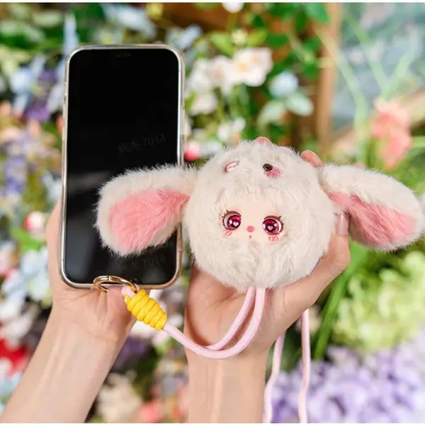 Baby Three-Lila's Zoo Mini Phone Lanyard Series Plush Adorable