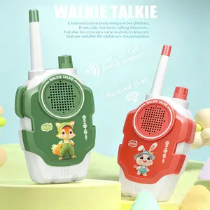 Toy suitable for girls and boys aged 3–12; children’s walkie-talkies, 2-pack, 1640.42 ft (approx. 500 m) long-range two-way communication; handheld educational toy for kids; electronic outdoor toy; ideal for camping and hiking outdoors; Christmas and grad