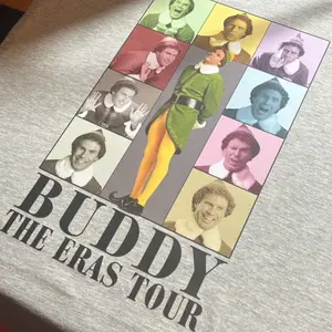 Buddy The Elf Eras Tour TShirt Cotton