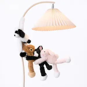 12in Cute Magnetic Plush Bear & Bunny – Monitor Buddy, Curtain Tieback, Car Decor, Shelf & Lamp Decoration, Aesthetic Room Gift