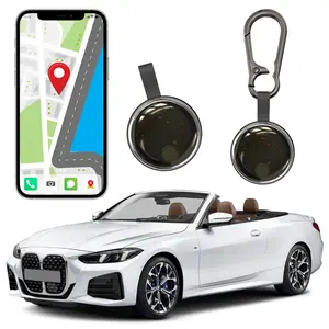 GPS Tracker for Car,Mini Trackers Device with Weatherproof Magnetic Case-No Monthly Fee-Best Hidden GPS Trackers,Anti-lost Device,Works with Apple Find My
