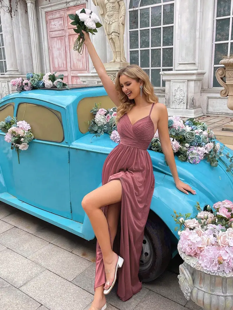 Pink Bridesmaid Dress - TikTok Shop Pink Bridesmaid Dress - TikTok Shop