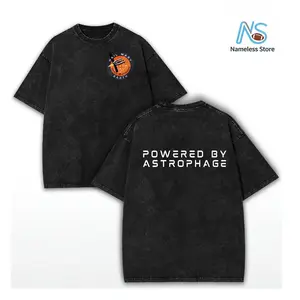 Project Hail Mary Inspired Mission Crew Shirt |   Mission Patch and Powered By Astrophage on Back |   Rocky Grace Science Space Tee