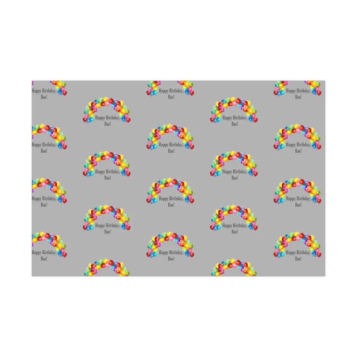Birthday Custom Gift Wrap Papers