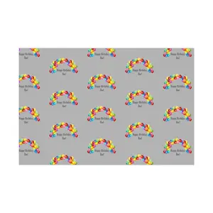 Birthday Custom Gift Wrap Papers