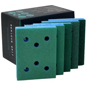 3" x 4" Foam Sanding Pads for SurfPrep / Uneeda / Mirka 3" x 4" Foam Sanding Pads for SurfPrep / Uneeda / Mirka