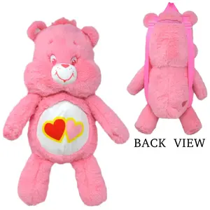 MATTEL Cute Plush Bear Backpack Soft Stuffed Animal School Bag for Kids