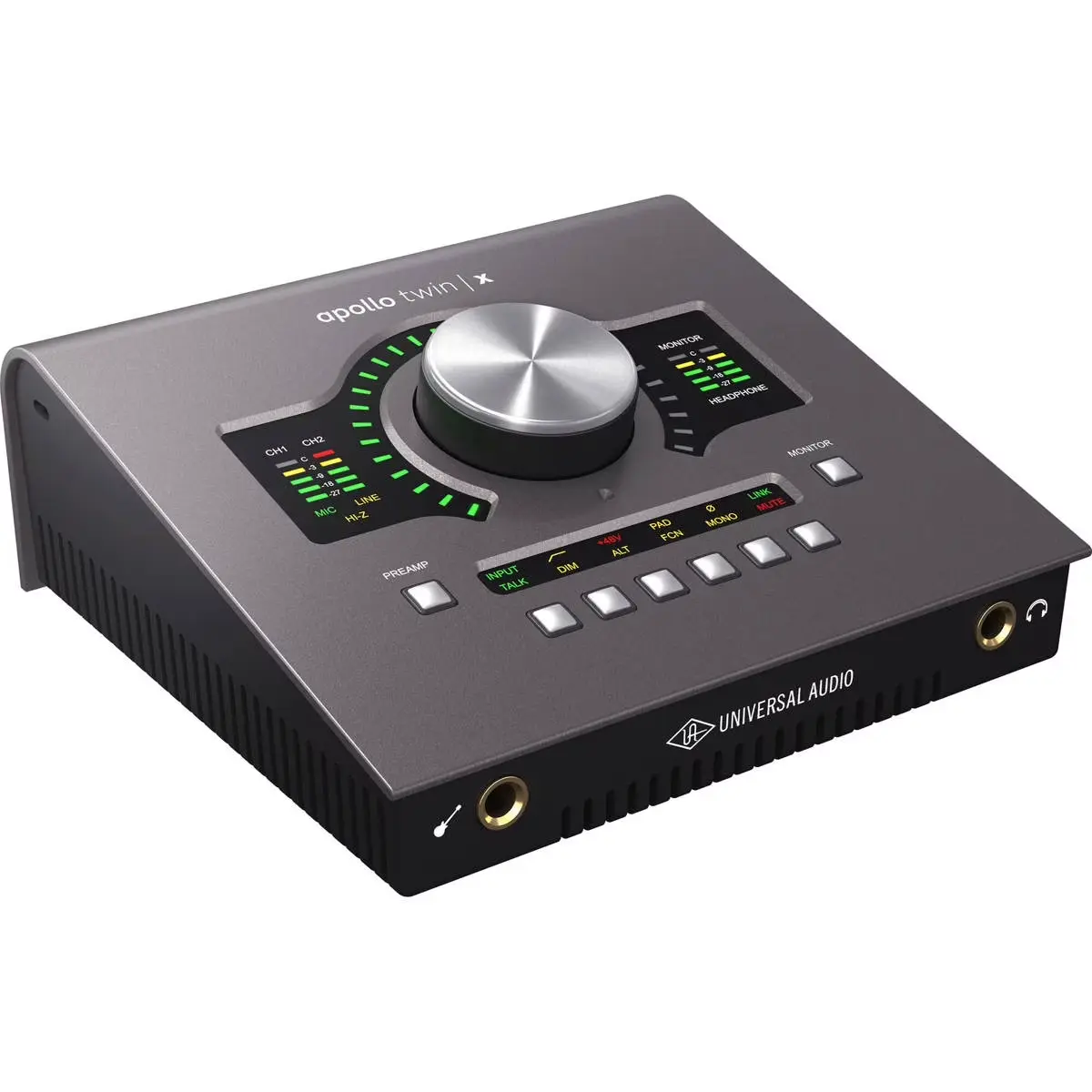 Universal Audio Apollo Twin X USB DUO Heritage Edition USB-C Audio Interface with UAD DSP, Windows Only
