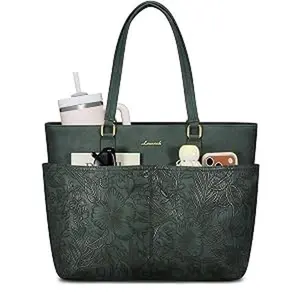 LOVEVOOK Laptop Tote Bag for Women, 15.6 inch Laptop Work Bags for Teacher/Nurse，Large Computer Bag for Office,DealsForYouDays