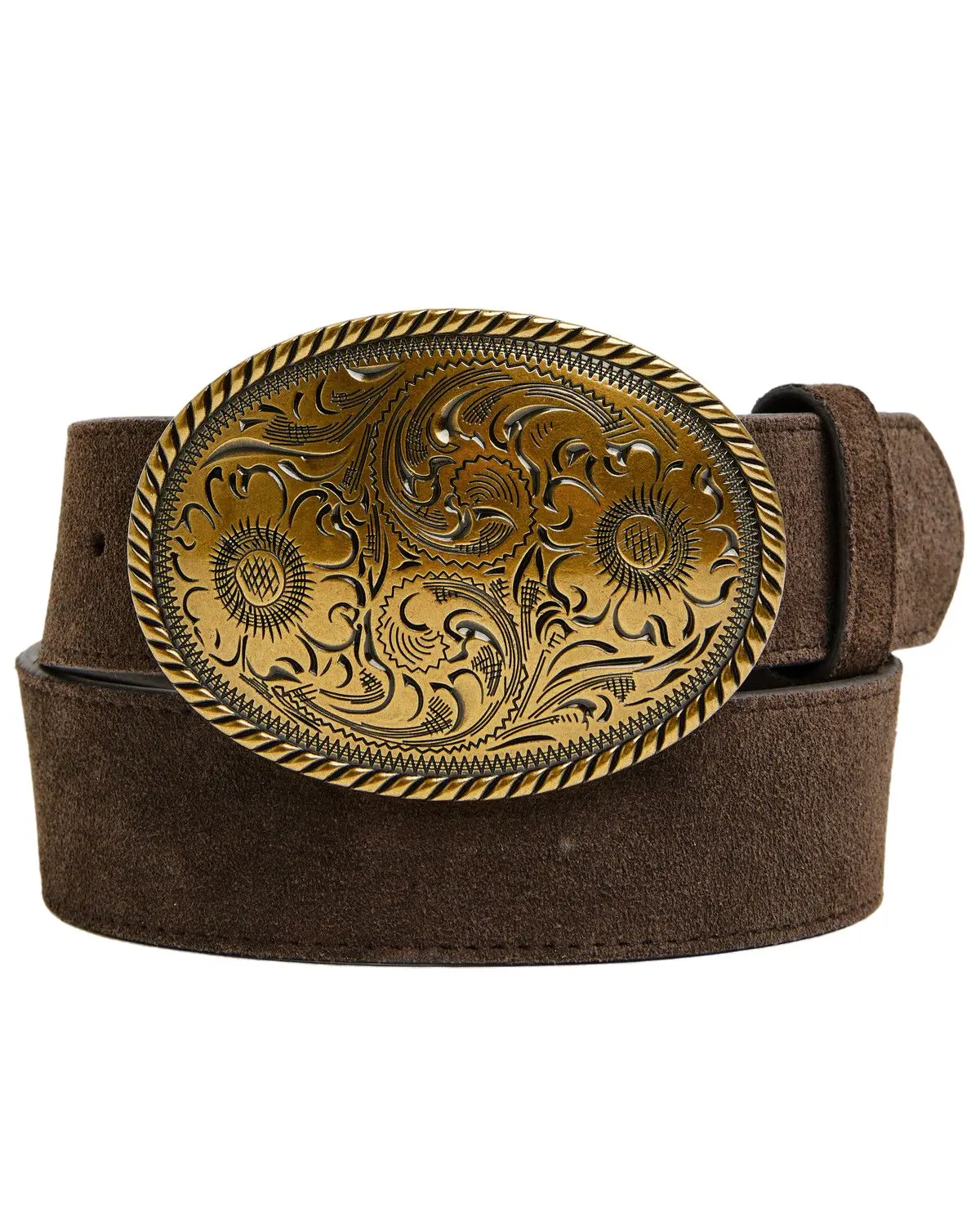 Shyanne Women's Women'S Blythe Suede Buckle Belt - Saho25bt13-Chbn