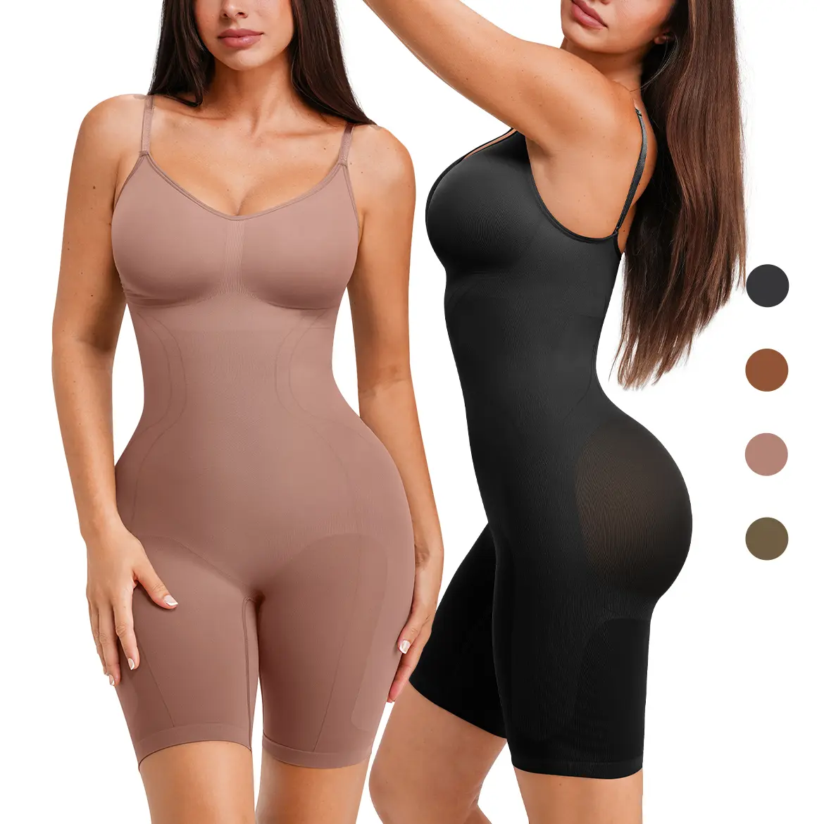 Shapellx Seamless Smoothing Bodysuit Casual Outfit Breathable Comfort Womenswear Creator