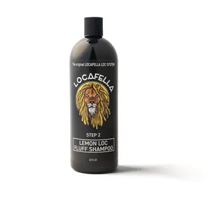 LOGAFELLA Step 2 Lemon Fluff Shampoo - 12 fl oz Haircare with Aloe Vera for Cleansing and Comfort