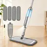 PHANCIR Microfiber Spray Mop for Floor Cleaning, Flat Mop with 4 Washable Pads, 420ml Refillable Water Tank, 360° Rotating Mop Head, Lightweight Non-Slip Handle for Hardwood, Laminate & Tile Floors SummerVibes
