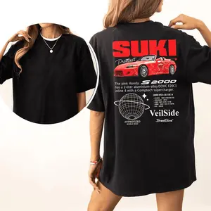 Suki 2Fast 2Furious Crewneck Tee - Suki Pretties S2000 T-Shirt -Skyline GT-R34 T-Shirt - Gift for Fan