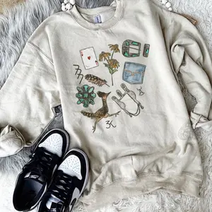 Western Cowboy Collage Graphic Crewneck & Tee, Western cowboy Graphic Tee, Trending western Graphic Tee, Western Boutique, Handmade, Plus size available