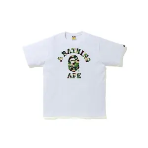 BAPE ABC Camo College Tee (SS21) White/Green (men) by StockX
