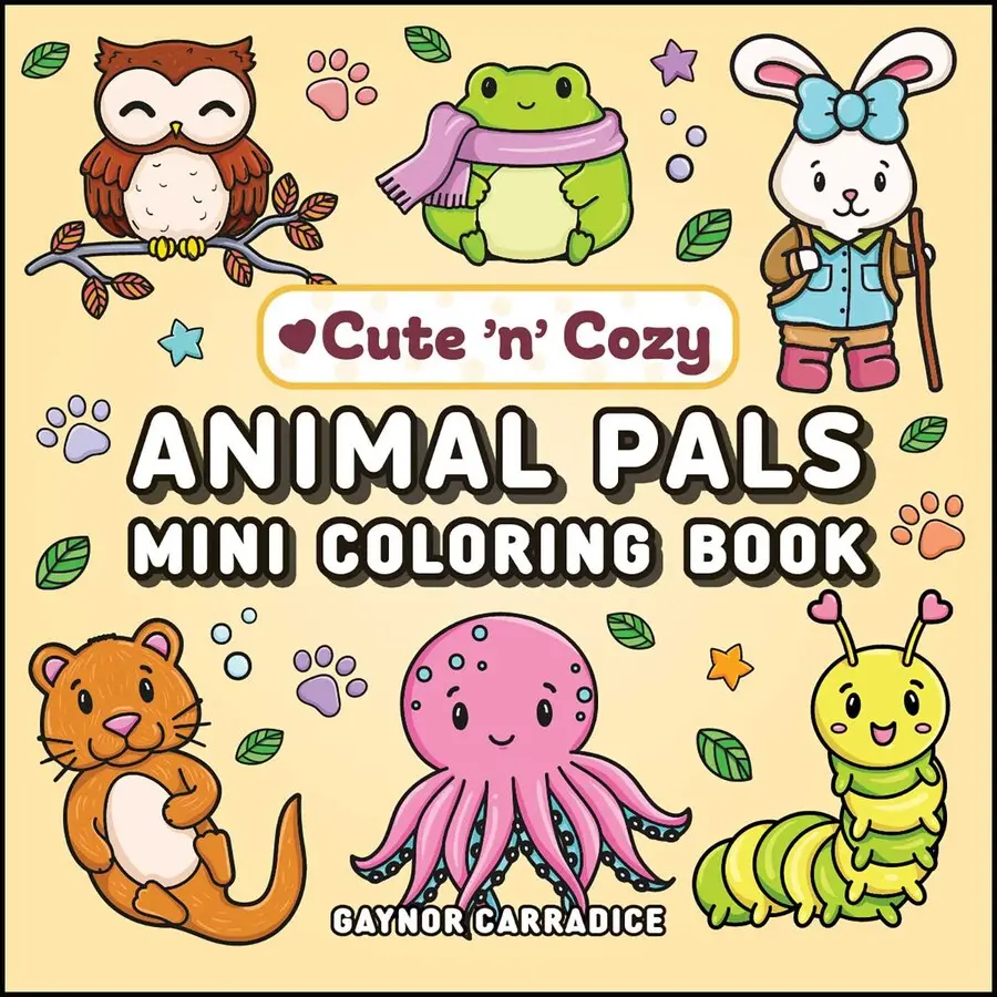 ANIMAL PALS MINI COLORING BOOK [Tradepaper]