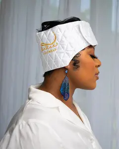 Pure White Fearce LuxeWrap™ Headwrap