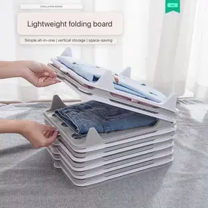 Creative Home Lazy Foldable Clothing Board, Closet Storage Organizer Tool, Shirt Folding Helper, Clothes Folder for Easy Organization