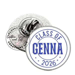 Senior Pin - custom | Personalized Graduation Keepsake for the Class of 2026. Band seniors.