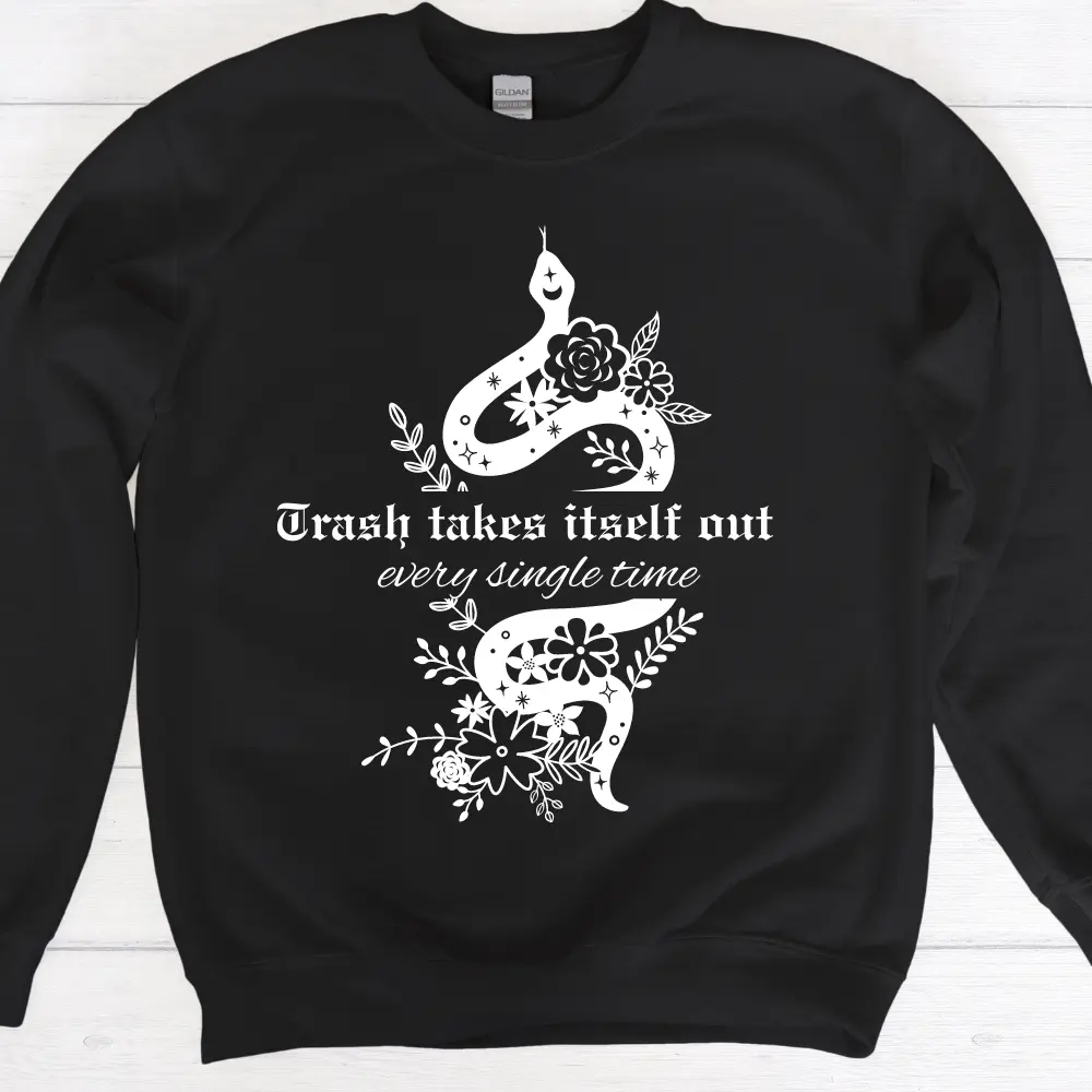 Trash Takes Itself Out Crewneck or sweatshirt,  Swiftee Crewneck,  Reputation Crewneck
