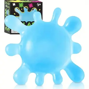 Fidget Toys Stress Balls for Kids, Splat-Tastic Squishy Toy, Stress Splat Toy, Squishies Anxiety Stress Relief, Ice Squishy Stress Cube Malt Sugar Balls, Sensory Ball for Kids with Autism