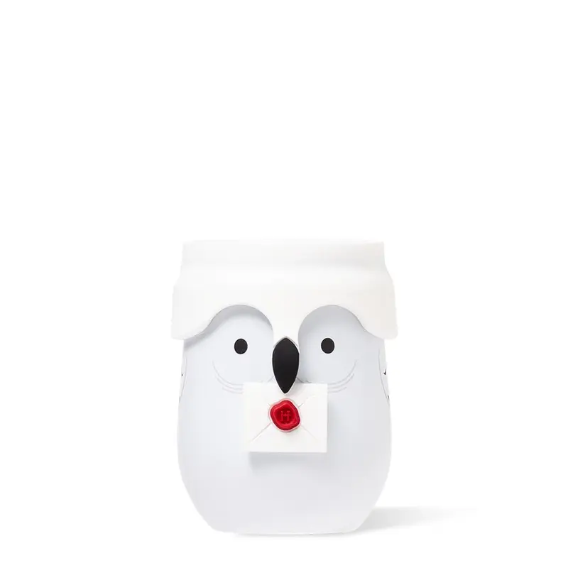 Harry Potter x Corkcicle Cute Drinkware Stemless Tumbler - Wash & Reuse Cup, Detachable Hedwig Beak, Golden Snitch-Inspired Design - Wizarding World Fan Gift Kitchenware