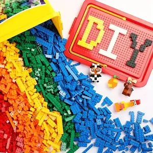 500 Piece Educational Building Blocks Set, Colorful DIY Construction Toy, Inspire Creativity, Ideal Gift for Kids, Christmas, Birthday