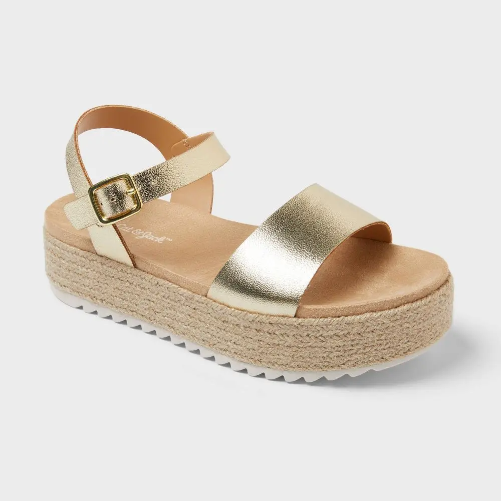 Kids' Lindsey Casual Sandals with Secure Back Strap - Art Class