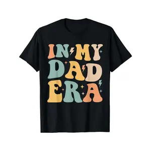 Groovy In My Dad Era Funny Dad Father Daddy Era For Mens T-Shirt