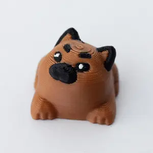 Coffee Dog Keycaps, Original Height, Mechanical Keyboard, Durable Non-Wear, Gaming Essential, Sand Texture, Full Compatibility