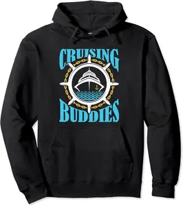 Matching Group - Cruising Buddies - Cruise Friends Pullover Hoodie - Rubencordov Shop 79B07XTVCGG7