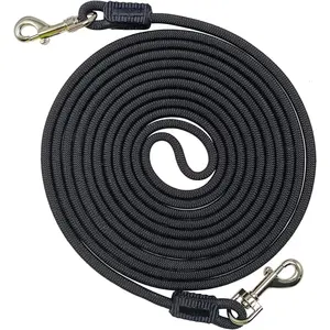 12ft 20ft 30ft Tie Out Rope for Small Dogs Up to 35 Pounds, Long Cat Leash for Yard, Lightweight Tether Escape Proof Training Walking Outdoor Lead for Puppy Pets, Small Animals